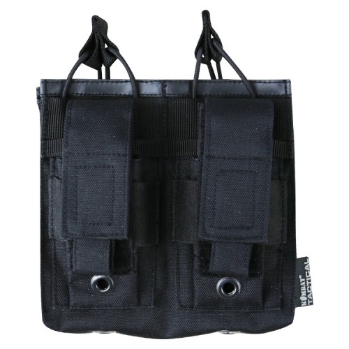 Kombat UK Alpha Mag Pouch (Double), Manufactured by Kombat UK, the Alpha Mag pouch is a double magazine pouch, capable of holding 2x Rifle Magazines, and 2x Pistol Magazines